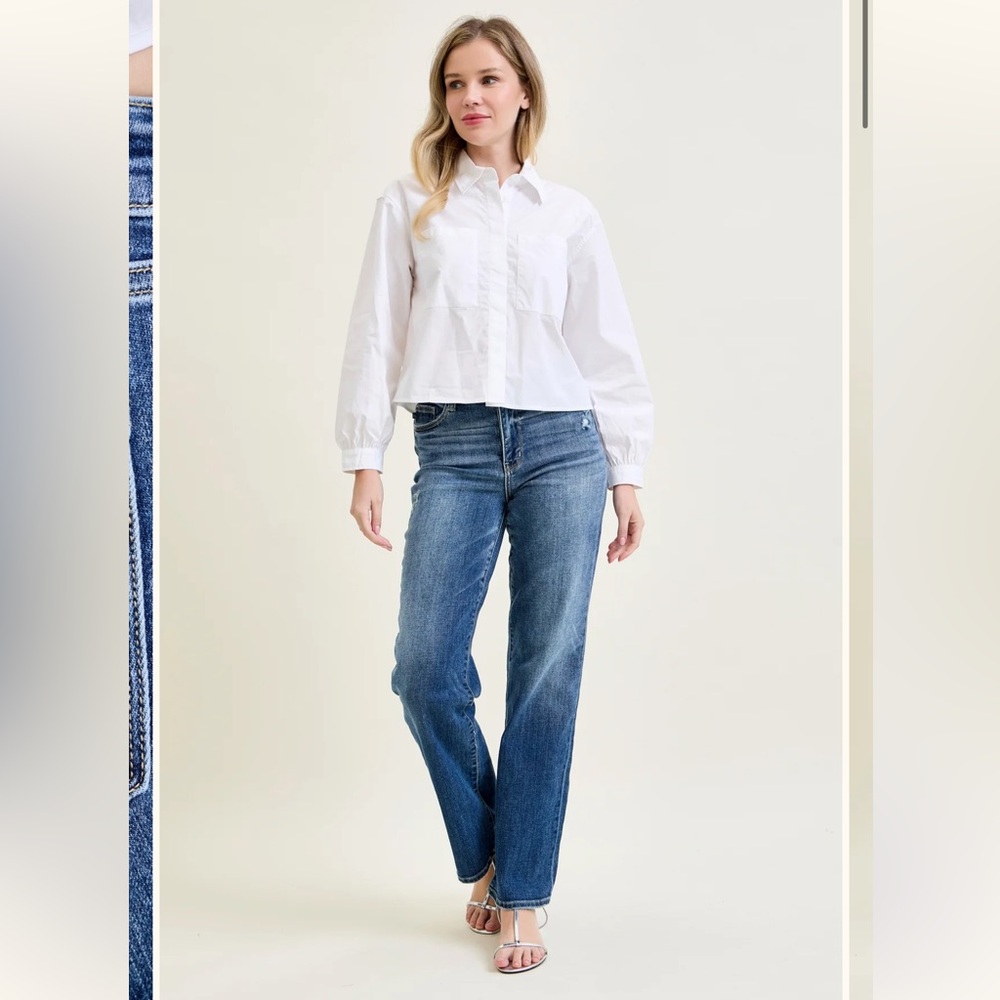 Judy Blue Sierra High Rise '90S Straight Leg